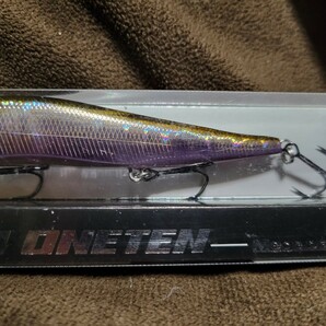 ★Megabass★VISION ONETEN メガバス ビジョン ワンテン GG FLASHING WAKASAGI 新品 Length 110.5mm Weight 1/2oz ジャークベイト 伊東由樹の画像3