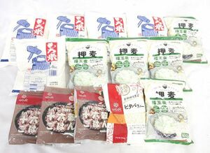 送料300円(税込)■az055■◎もち米・押麦 等 4種 14点【シンオク】