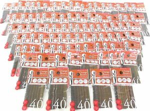 送料300円(税込)■cl456■ヘアピン オレンジブラウン 40本入 日本製 85点【シンオク】