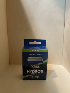 新品 送料無料◆Schick(シック) ハイドロ5 プレミアム 敏感肌 替刃 (8コ入) HPM5-8 SS スキンガード付 5枚刃 剃刀 カミソリ