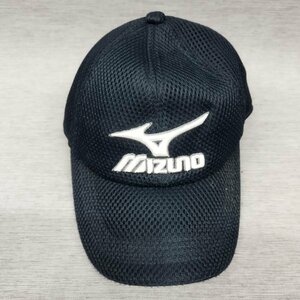 K762 MIZUNO ミズノ キャップ メッシュ 帽子 スポーツ トレーニング ポリエステル メンズ レディース ネイビ フリーサイズ 56-60cm