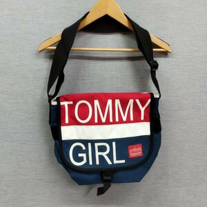 L24 Manhattan Portag TOMMY GIRL マンハッタンポーテージ トミーガール ショルダー コラボ メッセンジャー バッグ レディース ネイビー系