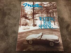 【会員クラブ USA】「Miata MAGAZINE WINTER 1992」1992年 MX-5 MAZDA マガジン ユーノス マツダ ロードスター NA Roadster EUNOS