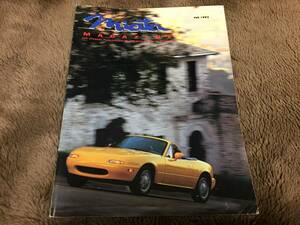【会員クラブ USA】「Miata MAGAZINE FALL 1992」ジャパンクラブ MX-5 MAZDA マガジン ユーノス マツダ ロードスター NA Roadster EUNOS