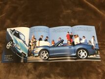 【純正 2001年9月】 マツダ ロードスター NB カタログ 34ページ RS RSⅡ VS M SP S MAZDA Roadster_画像3