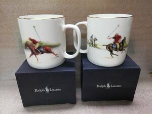 ◆ラルフローレン◆【Ralph Lauren　マグカップ★２つ　Bone china japan】