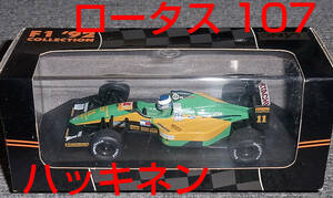 147 ONYX 1/43 ロータス ジャッド 107 ハッキネン LOTUS 1992 JUDD FORD フォード