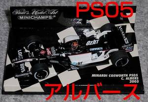 1/43 ミナルディー PS05 アルバース MINARDI 2005 コスワース Cosworth FORD フォード