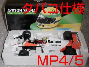 送料込み タバコ仕様 1/18 マクラーレン ホンダ MP4/5 セナ 1989 V10 HONDA McLaren セナコレ