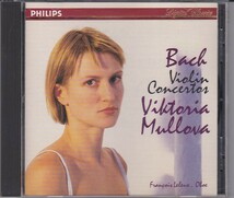 ★CD PHILIPS バッハ:ヴァイオリン協奏曲 第1番.第2番.オーボエとヴァイオリンのための*ヴィクトリア・ムローヴァ(Viktoria Mullova)_画像1