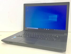 KJ0406Y【動作〇Win10搭載】TOSHIBA dynabook Satellite B554/M CPU:Intel(R) Core(TM) i5-4310M CPU @ 2.70GHz HDD:500GB メモリ:8GB