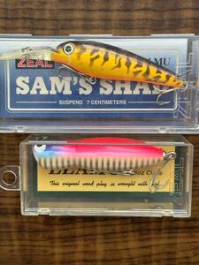 SAM'S SHAD LLAMO ZEAL 2点　シャッド　トップウォーター