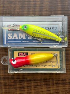 SAM'S SHAD LLAMO ZEAL 2点　シャッド　トップウォーター