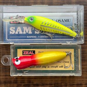 SAM'S SHAD LLAMO ZEAL 2点 シャッド トップウォーター