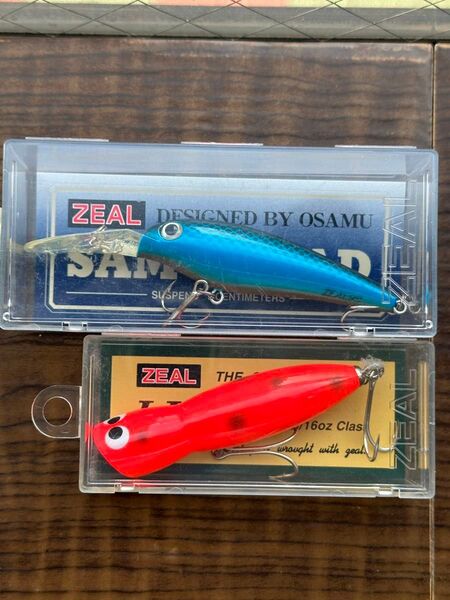 SAM'S SHAD LLAMO ZEAL 2点　シャッド　トップウォーター