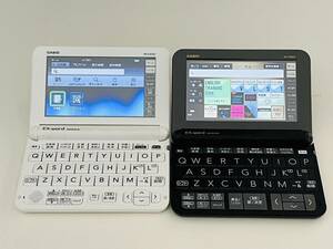 〇82 CASIO 電子辞書 EX-word 2台まとめて XD-G4700/XD-Z9850理化学モデル 親子 姉妹 兄弟 予備などでどうぞ タッチペン付き 動作品