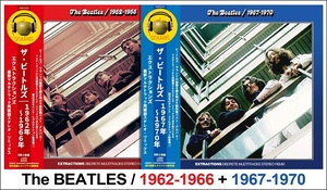 THE BEATLES / 1962-1966 & 1967-1970 : EXTRACTIONS DISCRETE MULTITRACKS STEREO REMIX SET (2CD+2CD)