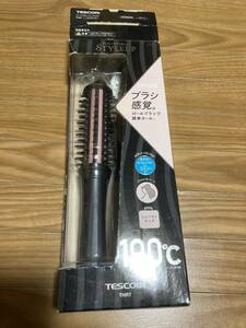  unused Tescom hair iron roll brush 