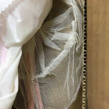 c709 100 リボン印 フランス人形 スキヨ人形研究所 ドール レトロ ドレス 置物 コレクション 汚れ有り 写真の箱に緩衝材を巻いて発送予定_画像8