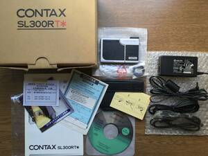 ¥100スタート　CONTAX SL300R T Carl Zeiss コンタックス コンパクトデジタルカメラ 長期保管品　動作確認済