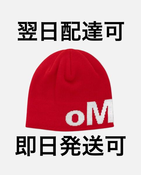 oMA OG SKULL CAP (CHERRY)海外限定アパレル　レッド　ビーニー　シティーボーイ