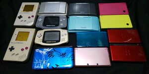 任天堂 携帯ゲーム機ジャンク大量現状品 ゲームボーイアドバンス Nintendo DS DSi Lite 3DS 3DSLL