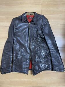 VINTAGE 1950'S LEATHER JACKET ジョニーデップ