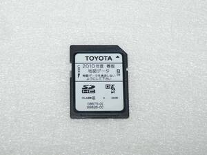 トヨタ純正 2010年 春 NSZT-W60 地図SDカード　送料84円～