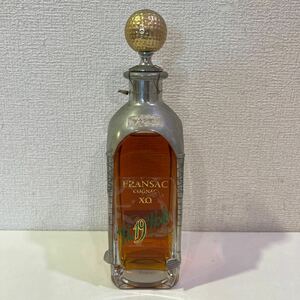 【新品未開栓】 FRANSAC XO THE 19TH HOLE フランサック 19番 ホール コニャック ブランデー 700ml 未開封 古酒 80サイズ（147）