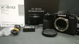 【美品♪】FUJIFILM 富士フィルム FUJIFILM X-S10 XC15-45mm レンズキット ミラーレス 一眼 カメラ/動作品