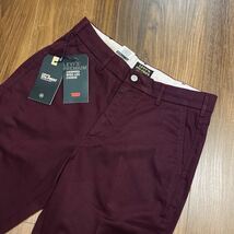 新品 LEVI'S STA-PREST CROPPED WIDE LEG CHINOS W30/76cm メンズ リーバイス クロップド ストレッチ ワイドチノパンツ 30インチ スタプレ_画像2