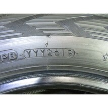 2019年製 7～8分山 ヨコハマ iceGUARD G075 175/80R16 91Q 4本/札幌市手渡し可/中古スタッドレスタイヤ(冬タイヤ) ジムニー B1_96_画像10