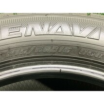 9分山 グッドイヤー ICENAVI 7 215/60R16 95Q 4本/札幌市手渡し可/中古スタッドレスタイヤ(冬タイヤ)マークX C1_101_画像9