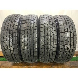 8分山 ダンロップ WINTERMAXX WM02 165/65R13 77Q 4本/札幌市手渡し可/中古スタッドレスタイヤ(冬タイヤ)アトレーワゴン B1_58