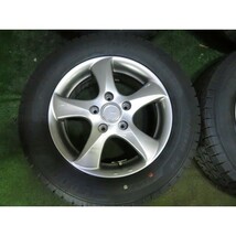 2022年製 9分山 グッドイヤー ICENAVI 7 195/65R15/TOPRUN 6J 5H 114.3 +53 Φ73/4本 F_159_画像3