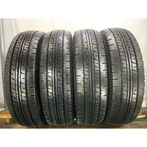 2022年製 7～8分山 ダンロップ ENASAVE VAN01 195/80R15 107/105L LT 4本/札幌市手渡し可/中古オンロードタイヤ(夏タイヤ) F_120