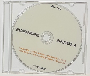 Blu-ray 未公開特典映像 山内芹那 3・4。ブルーレイ　デジタル出版。競泳水着。