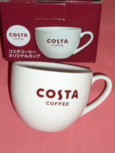 レア！カッコイイ♪COSTA COFFEE コスタコーヒー 陶器製 マグカップ コーヒーカップ(非売品)