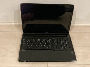 ノートパソコン FUJITSU FMVA53SBZ LIFEBOOK AH53/S　Core i7-4712MQ 2.30GHz 8 GB HDD