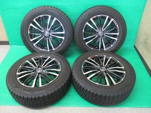  DUNLOP WINTER MAXX 195/65R16 KYOHO SMACK【16×6J+40 4H-100】埼玉県発 現物確認OK♪ ライズ ロッキー 