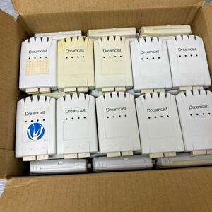 【ジャンク】ドリームキャスト　DCメモリーカード43個大量まとめ　HKT-4100