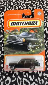 MATCHBOX　メルセデスベンツ　W123　ワゴン　黒【レアミニカー】