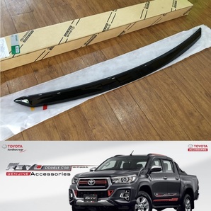 TOYOTA HILUX トヨタ純正 ボンネット フード ガーニッシュ ブラック X Z ブラックラリーエディション REVO GUN125 ハイラックスの画像1