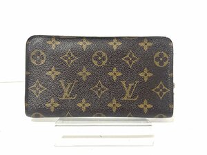 【中古】LOUIS VUITTON LV　ルイヴィトン モノグラム　長財布　ウォレット　ポルトモネジップ　M61727