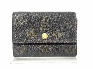 【中古】LOUIS VUITTON ルイヴィトン　モノグラム　カードケース　プラ　M61930