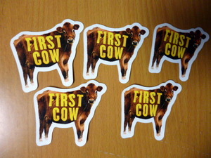 映画　　ミニステッカー　５枚セット　　FIRST COW