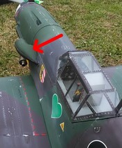 H9製BF109F2用エアインテーク_画像4