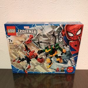 新品未開封　レゴLEGO スーパーヒーローズ スパイダーマン＆ドクターオクトパスのメカバトル 76198