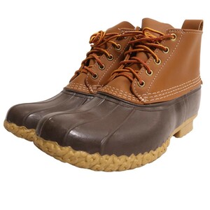 L.L.Bean / Bean Boots エルエルビーン レザー ラバー ビーンブーツ 0GP4606090 表記サイズ9 EE