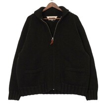 Slopeslow / COWICHAN SWEATER スロープスロウ ウール ヤク カウチン セーター ジップアップ カーディガン ジャケット 表記サイズXL_画像1